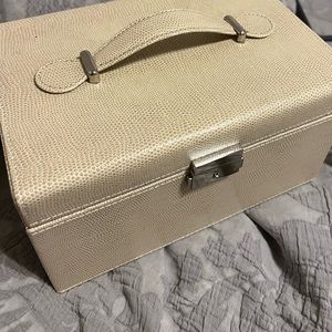 Jewelry Organizer with Mirror and Key